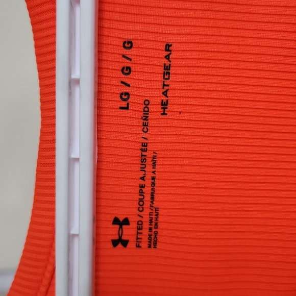 Orange UnderArmour Tanktop - Picture 3 of 4